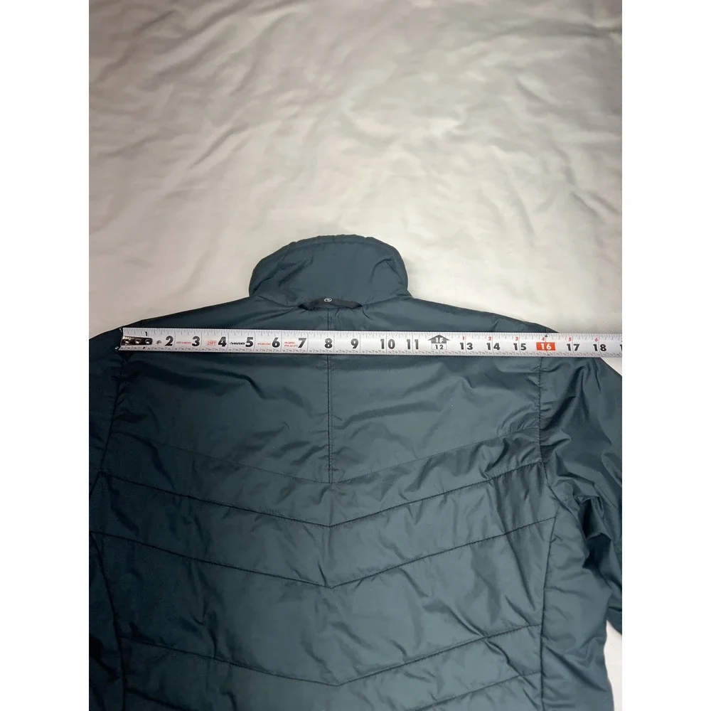 Vintage Columbia Interchange Puffer Jacket Women's M Black Sm Embroidered Swirls - Picture 13 of 16